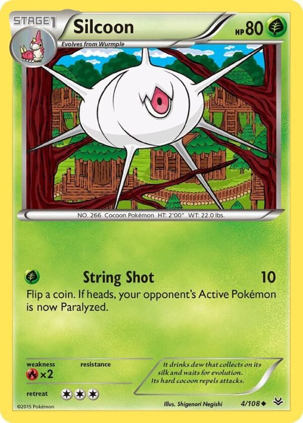 Silcoon 4/108 Normal XY – Roaring Skies Silcoon 4/108 Normal XY – Roaring Skies