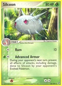 Silcoon | 46/107 | Reverse Holofoil | Deoxys