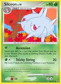 Silcoon | 63/127 | Reverse Holofoil | Platinum