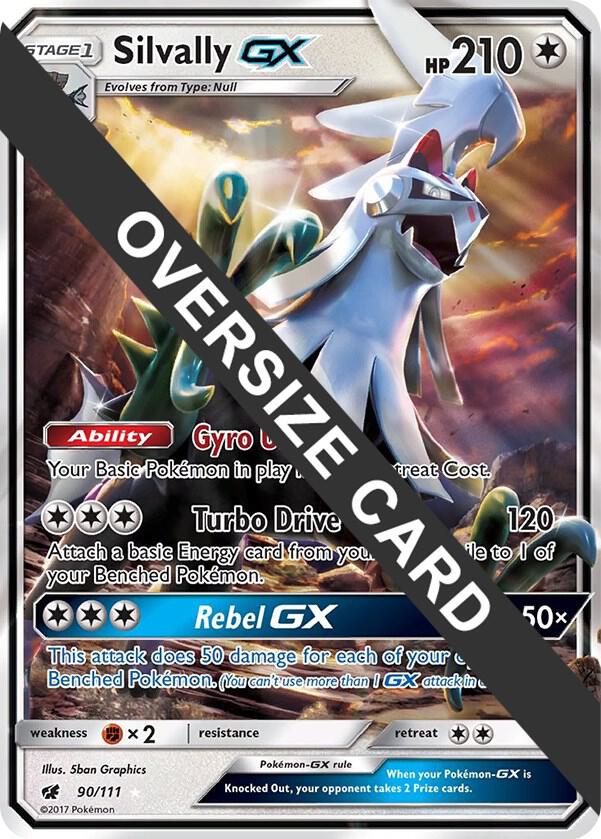Silvally GX 90/111 090/111 Holofoil Jumbo Cards