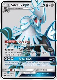 Silvally GX (Full Art) | 108/111 | Holofoil | SM - Crimson Invasion