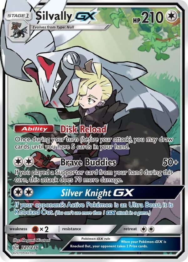 Silvally GX (Full Art) 227/236 Holofoil SM – Cosmic Eclipse