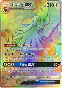 Silvally GX (Secret) | 119/111 | Holofoil | SM - Crimson Invasion