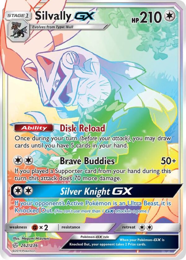 Silvally GX (Secret) 262/236 Holofoil SM – Cosmic Eclipse