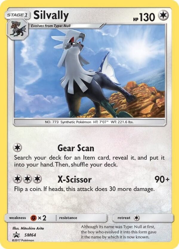 Silvally SM64 Holofoil SM Promos Silvally SM64 Holofoil SM Promos