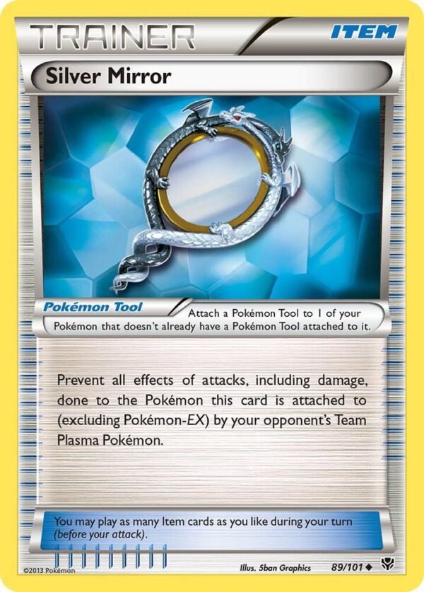 Silver Mirror 89/101 Normal Plasma Blast Silver Mirror 89/101 Normal Plasma Blast