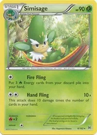 Simisage | 6/162 | Normal | XY - BREAKthrough