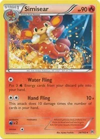 Simisear | 24/162 | Reverse Holofoil | XY - BREAKthrough