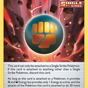 Single Strike Energy 141/163 Normal SWSH05: Battle Styles
