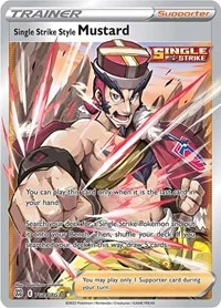 Single Strike Style Mustard | TG28/TG30 | Holofoil | SWSH09: Brilliant Stars Trainer Gallery