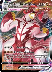 Single Strike Urshifu VMAX | 086/163 | Holofoil | SWSH05: Battle Styles