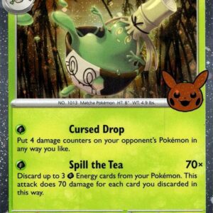 Sinistcha (Cosmos Holo) 022/167 Holofoil Trick or Trade BOOster Bundle 2024