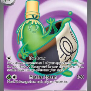 Sinistcha ex 189/167 Holofoil SV06: Twilight Masquerade Sinistcha ex 189/167 Holofoil SV06: Twilight Masquerade