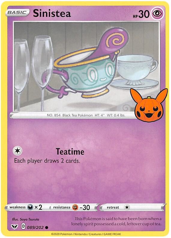 Sinistea 089/202 Normal Trick or Trade BOOster Bundle 2023 Sinistea 089/202 Normal Trick or Trade BOOster Bundle 2023