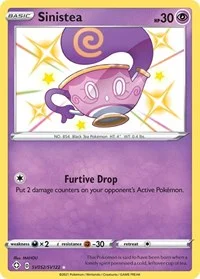 Sinistea | SV052/SV122 | Holofoil | Shining Fates: Shiny Vault