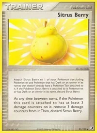 Sitrus Berry | 91/115 | Reverse Holofoil | Unseen Forces