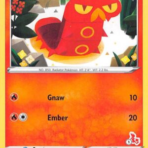 Sizzlipede 046/264 (#1 Cinderace Stamped) Normal Battle Academy 2022