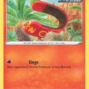 Sizzlipede (47) 047/264 Reverse Holofoil SWSH08: Fusion Strike