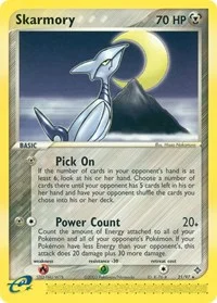 Skarmory | 21/97 | Reverse Holofoil | Dragon