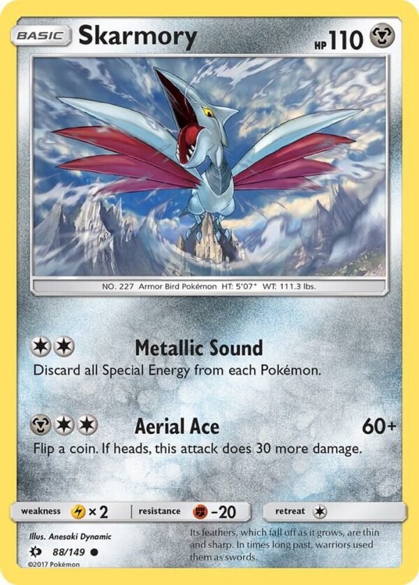 Skarmory 88/149 Normal SM Base Set