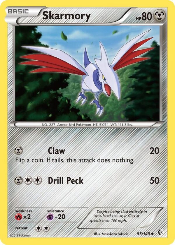 Skarmory (95) 95/149 Normal Boundaries Crossed