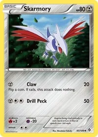 Skarmory (95) | 95/149 | Reverse Holofoil | Boundaries Crossed