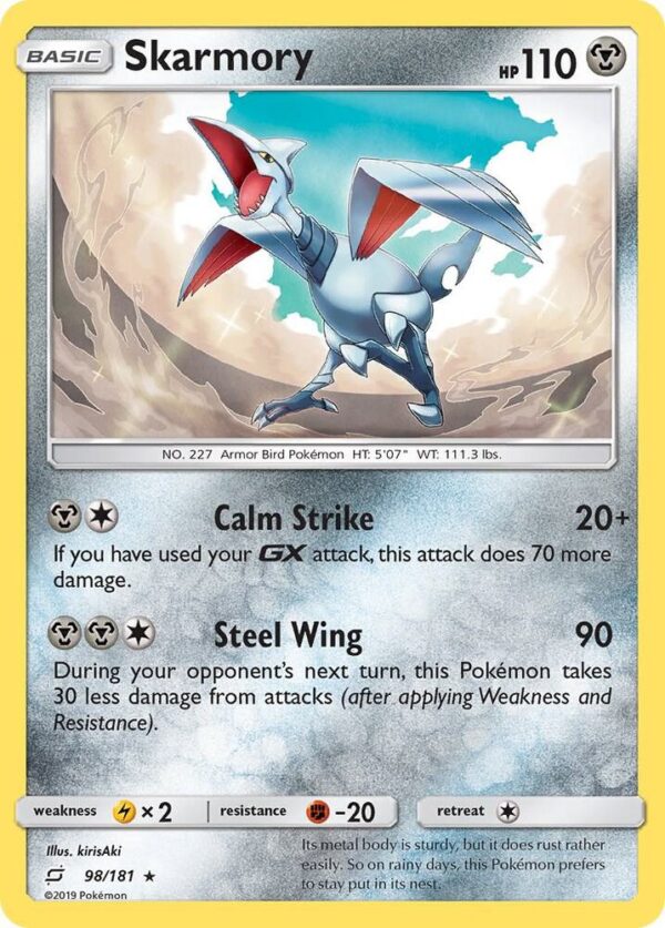 Skarmory 98/181 Normal SM – Team Up Skarmory 98/181 Normal SM – Team Up