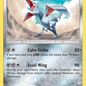 Skarmory 98/181 Reverse Holofoil SM – Team Up Skarmory 98/181 Reverse Holofoil SM – Team Up