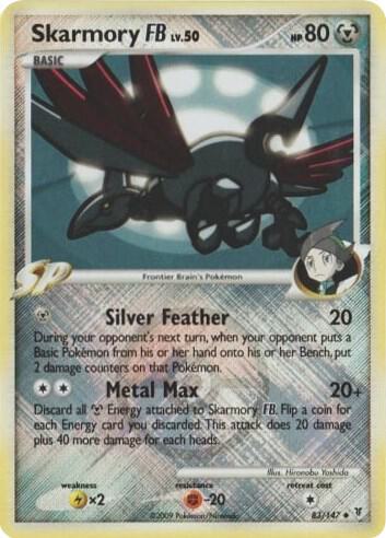 Skarmory FB 83/147 (League Promo) 083/147 Reverse Holofoil League & Championship Cards Skarmory FB 83/147 (League Promo) 083/147 Reverse Holofoil League & Championship Cards