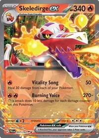 Skeledirge ex | 037/193 | Holofoil | SV02: Paldea Evolved