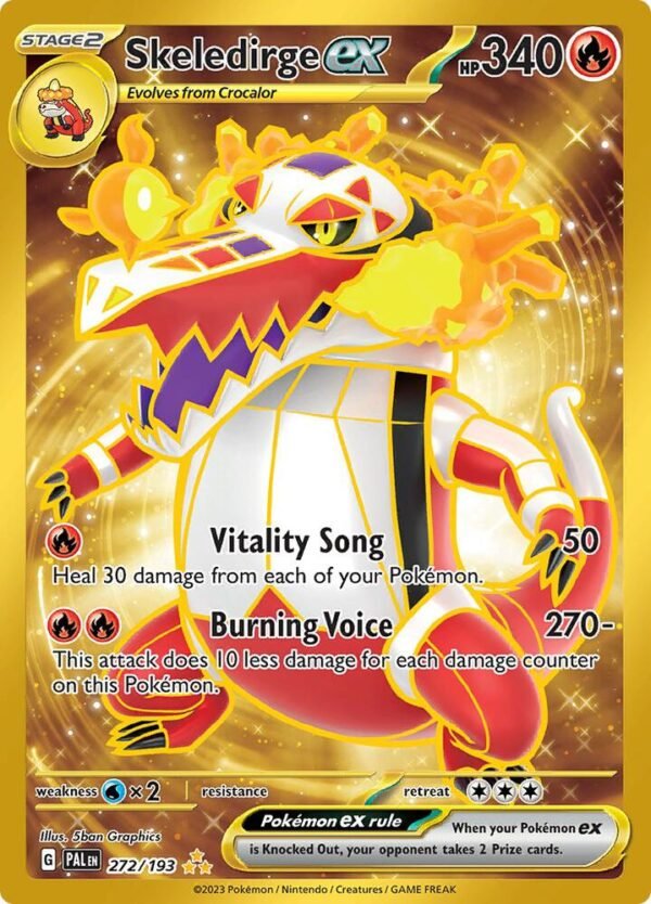 Skeledirge ex 272/193 Holofoil SV02: Paldea Evolved