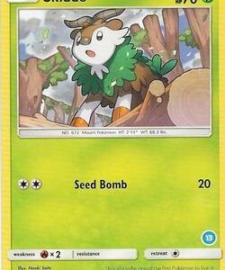 Skiddo (13) 10/111 Normal SM Trainer Kit: Alolan Sandslash & Alolan Ninetales
