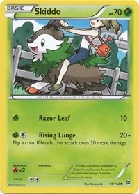 Skiddo | 16/162 | Reverse Holofoil | XY - BREAKthrough