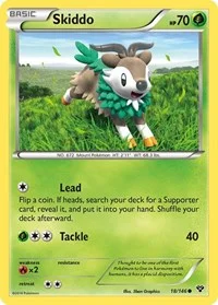 Skiddo | 18/146 | Normal | XY Base Set Skiddo | 18/146 | Normal | XY Base Set