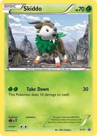 Skiddo | XY11 | Holofoil | XY Promos