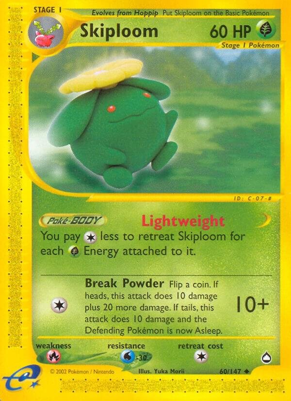 Skiploom 060/147 Reverse Holofoil Aquapolis