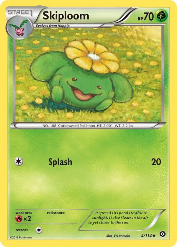 Skiploom 4/114 Normal XY – Steam Siege