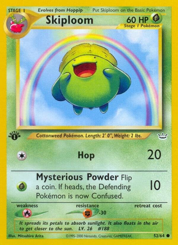 Skiploom 52/64 1st Edition Neo Revelation