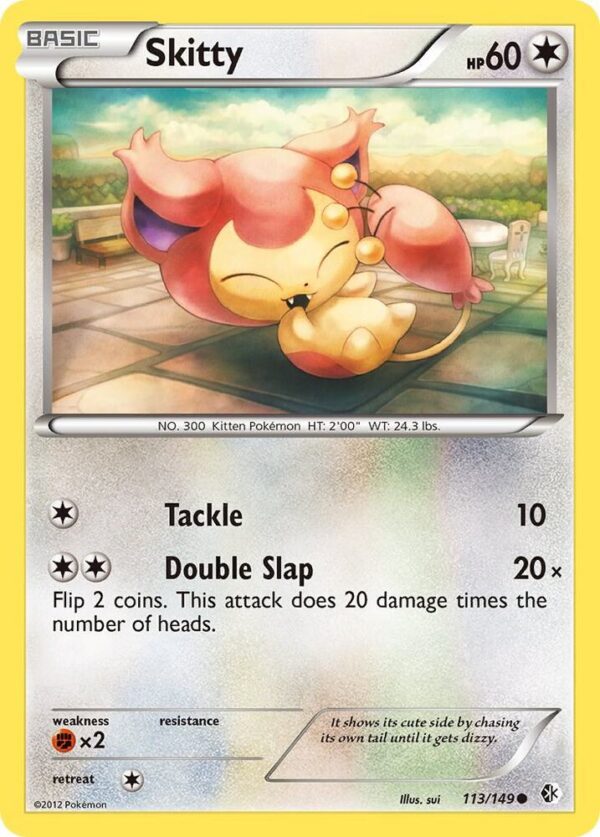 Skitty 113/149 Reverse Holofoil Boundaries Crossed