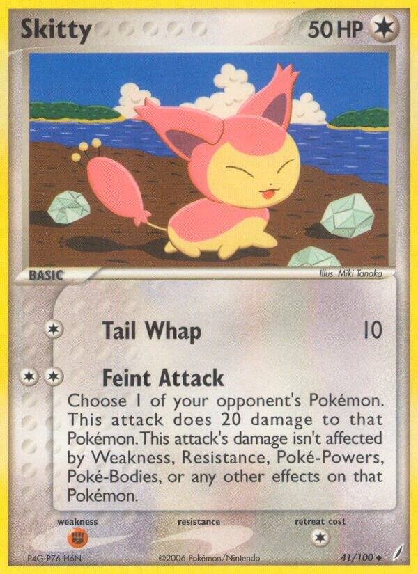 Skitty 41/100 Normal Crystal Guardians