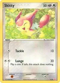 Skitty | 6/10 | Normal | EX Trainer Kit 1: Latias & Latios