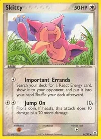 Skitty | 64/92 | Reverse Holofoil | Legend Maker