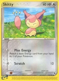 Skitty | 70/109 | Reverse Holofoil | Ruby and Sapphire