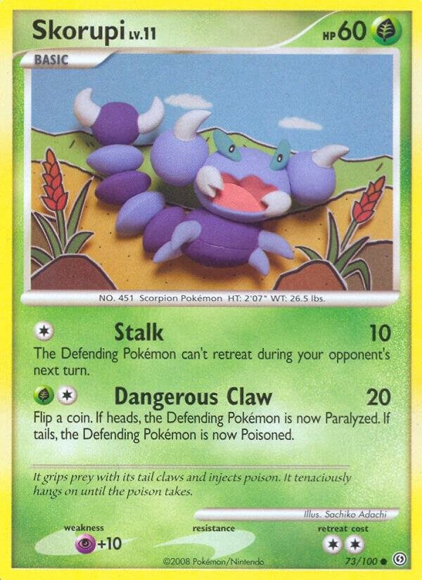 Skorupi 73/100 Reverse Holofoil Stormfront