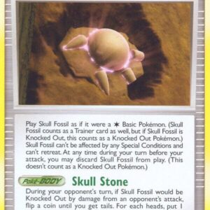 Skull Fossil 117/123 Normal Mysterious Treasures