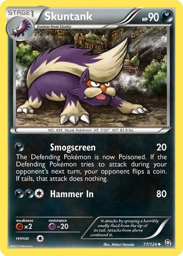 Skuntank 77/124 Reverse Holofoil Dragons Exalted Skuntank 77/124 Reverse Holofoil Dragons Exalted