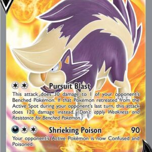 Skuntank V (Full Art) 180/195 Holofoil SWSH12: Silver Tempest Skuntank V (Full Art) 180/195 Holofoil SWSH12: Silver Tempest