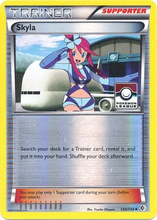 Skyla 134/149 (Pokemon League) Reverse Holofoil League & Championship Cards Skyla 134/149 (Pokemon League) Reverse Holofoil League & Championship Cards