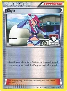 Skyla | 134/149 (Pokemon League) | Reverse Holofoil | League & Championship Cards