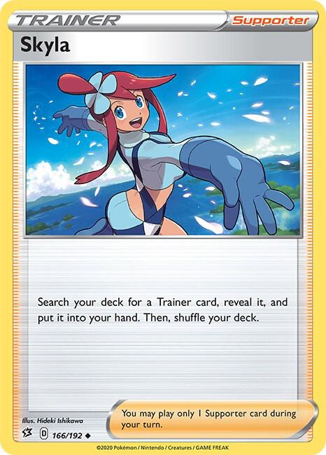 Skyla 166/192 Normal SWSH02: Rebel Clash